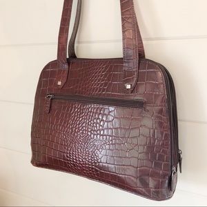 EUC Vintage M. London Leather Bag
